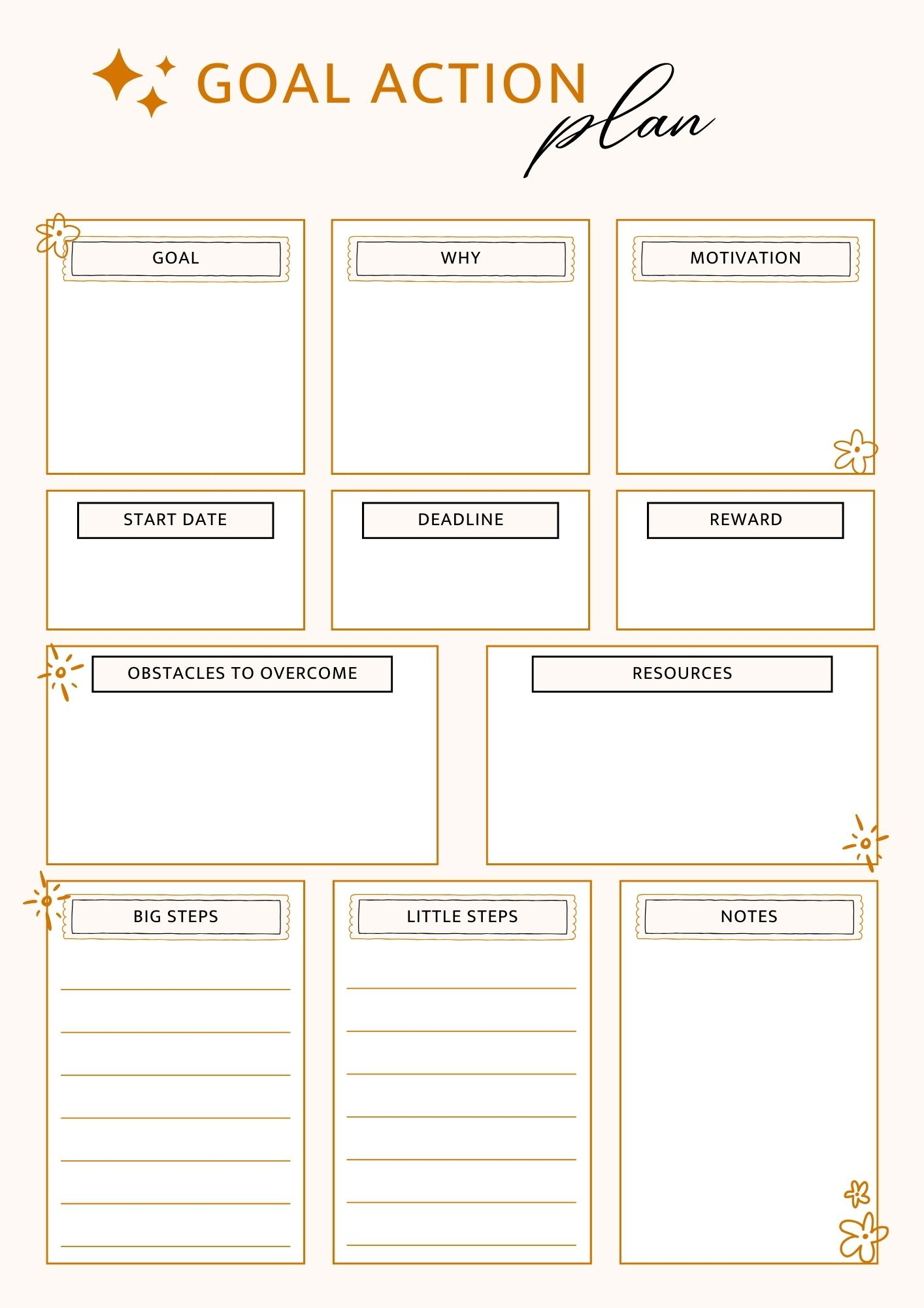 10 Free Printable Goal-Setting Worksheets - Parade within Free Goal Setting Worksheet Printable
