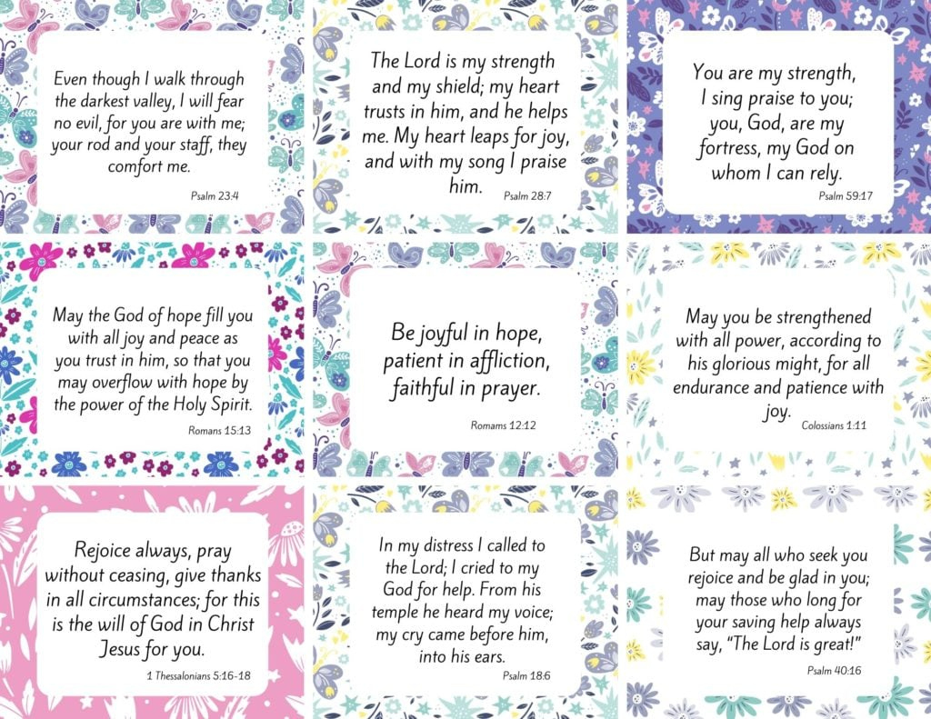 100 Amazing (And Free) Printable Scripture Cards - pertaining to Free Printable Bible Verse Cards