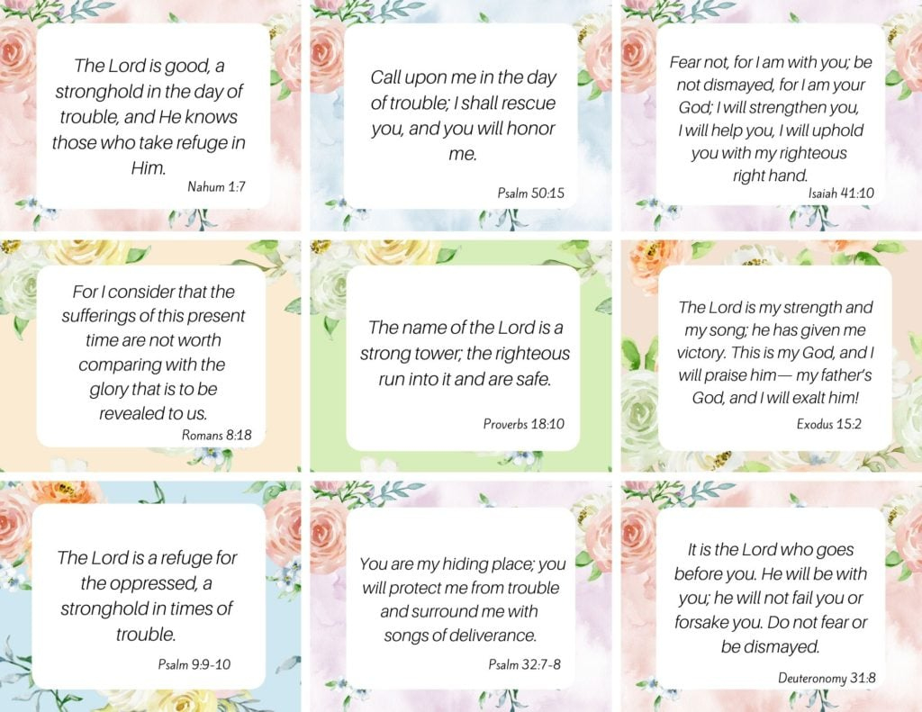 100 Amazing (And Free) Printable Scripture Cards - with regard to Free Printable Bible Verse Cards