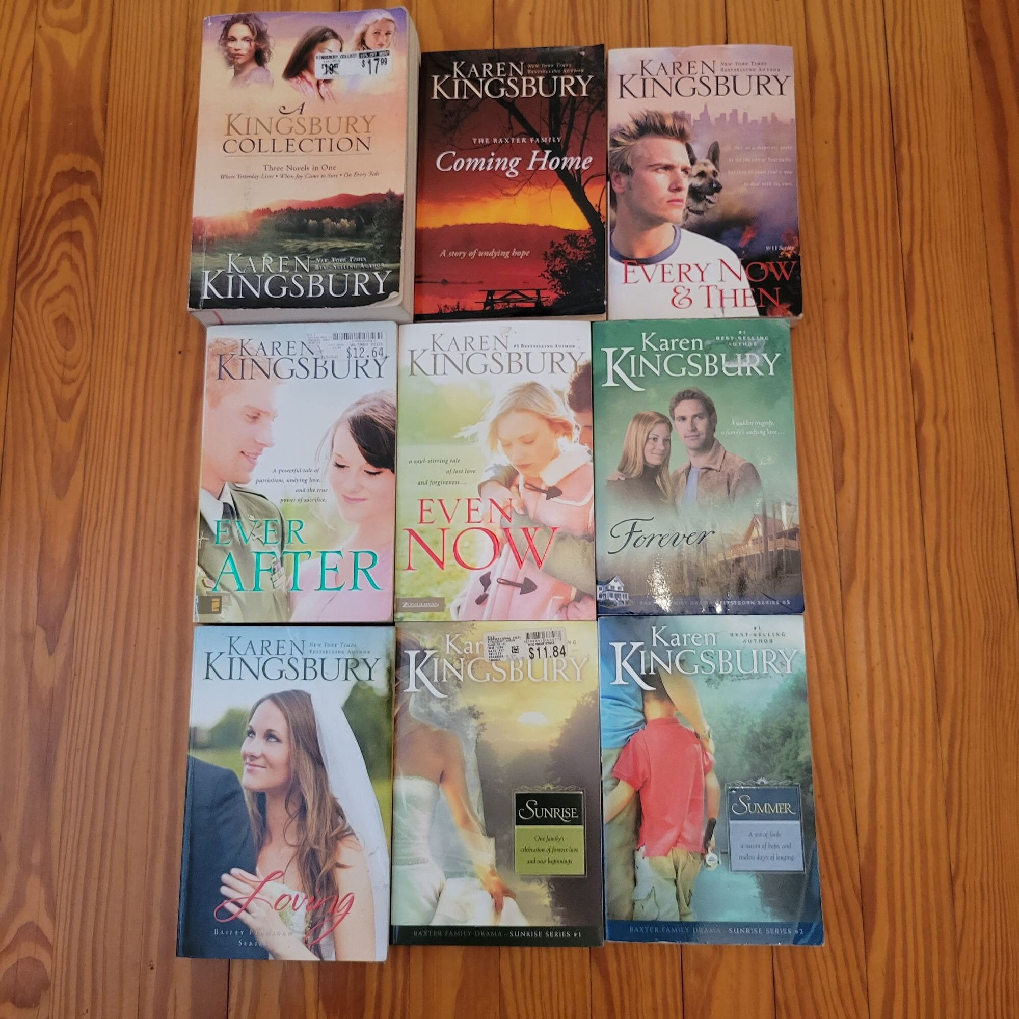 11 Karen Kingsbury Book Lot Softcover Christian Romance Fiction with Karen Kingsbury Books In Order Printable List
