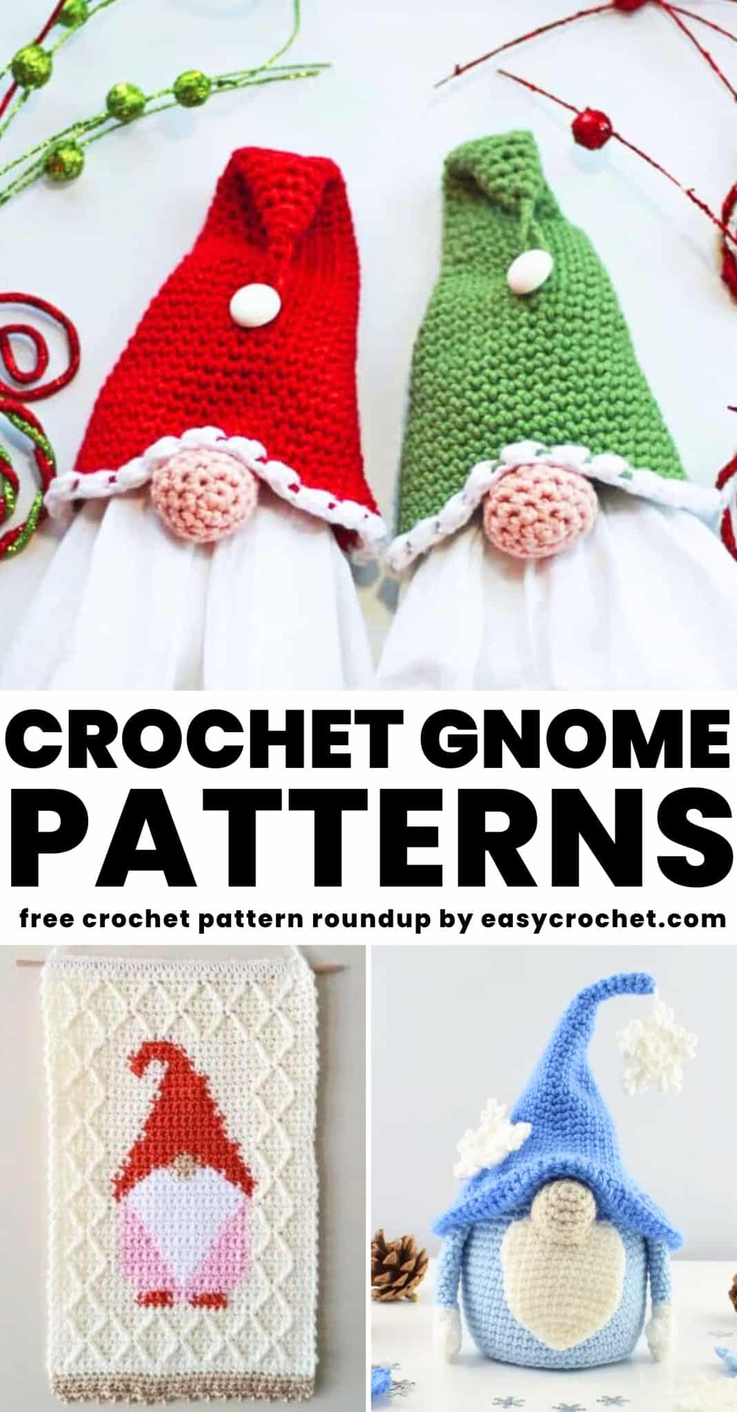14 Free Crochet Patterns For Adorable Gnomes - Easy Crochet Patterns throughout Printable Crochet Gnome Pattern Free