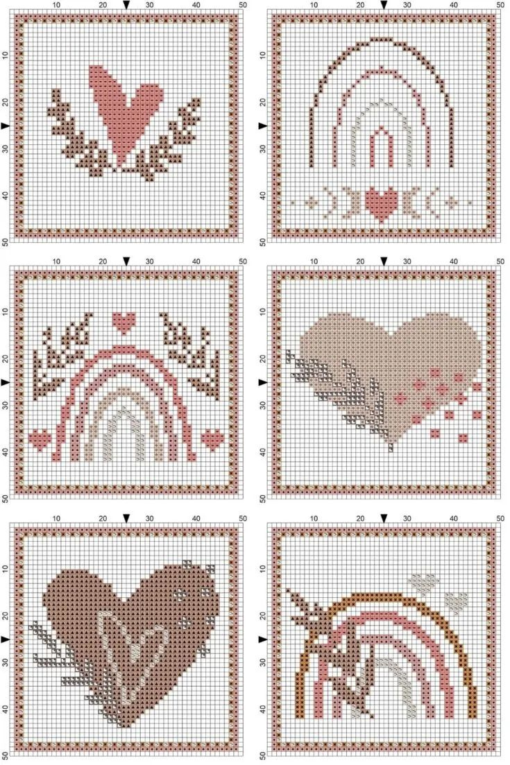 18 Free Cross Stitch Patterns For Valentine'S Day for Printable Free Cross Stitch Patterns
