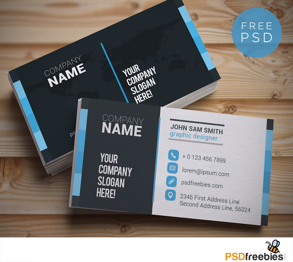 20+ Free Business Card Templates Psd – Download Psd with Free Business Card Maker Printable