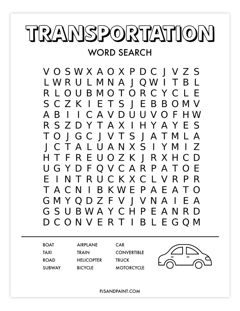 23 Free Printable Word Searches - Pjs And Paint regarding Word Search Free Printable For Adults