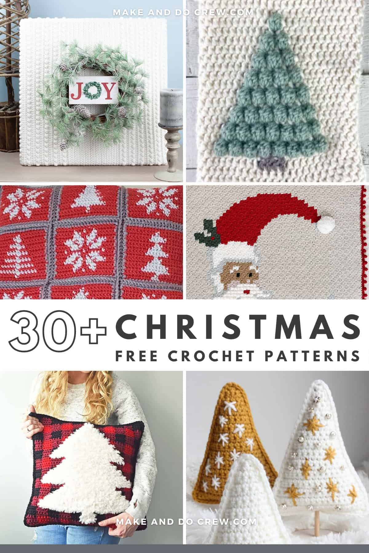 35+ Best Free Christmas Crochet Patterns To Make This Year » Make inside Free Printable Christmas Crochet Patterns