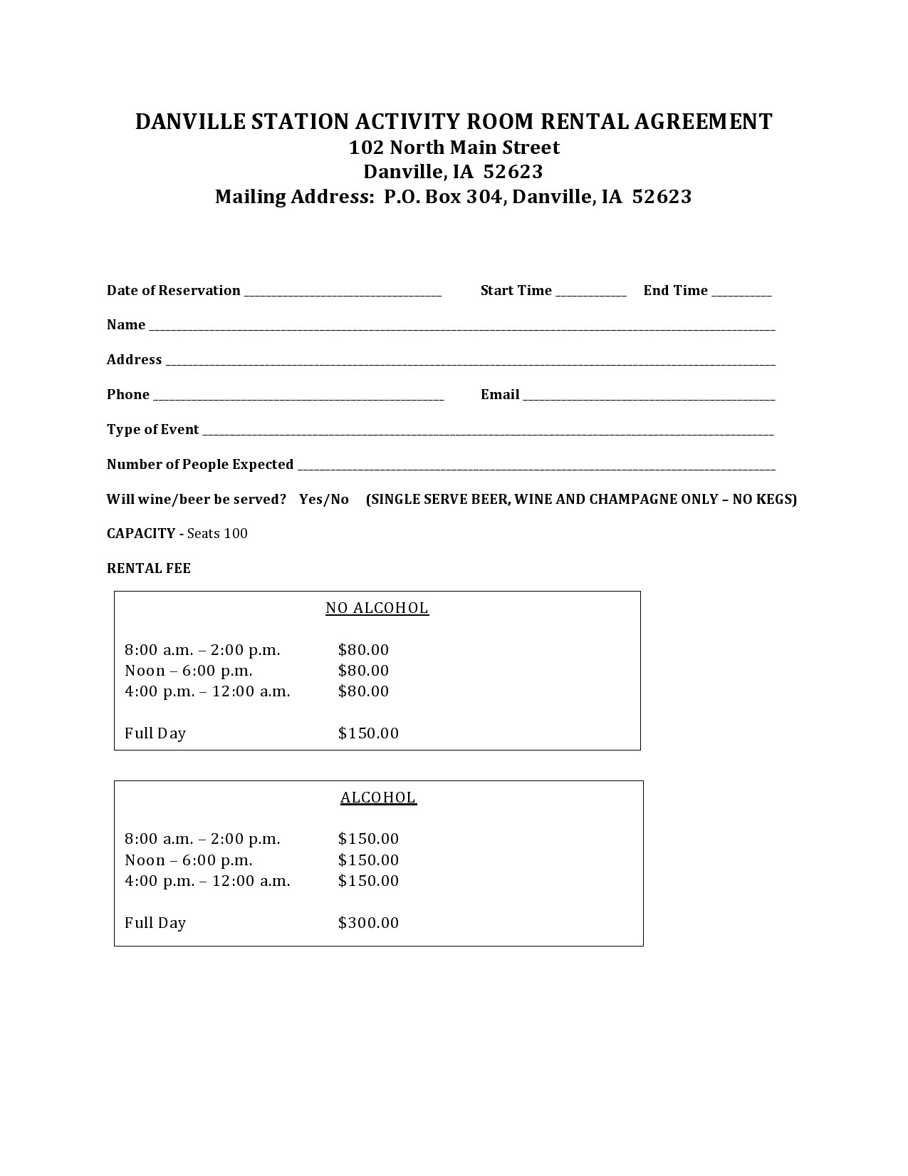 41 Free Room Rental Agreements &amp;amp; Forms [Doc / Pdf] regarding Free Printable Room Lease Agreement