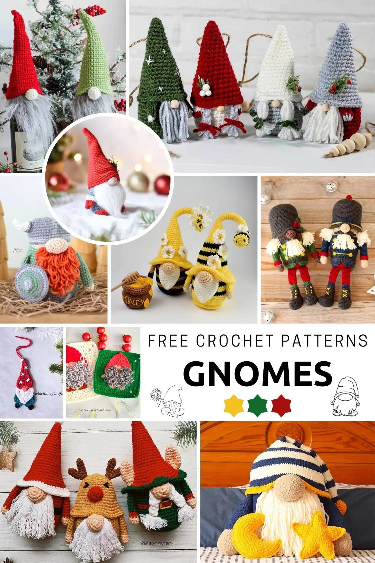 46 Free Crochet Gnome Patterns • Made From Yarn regarding Printable Crochet Gnome Pattern Free