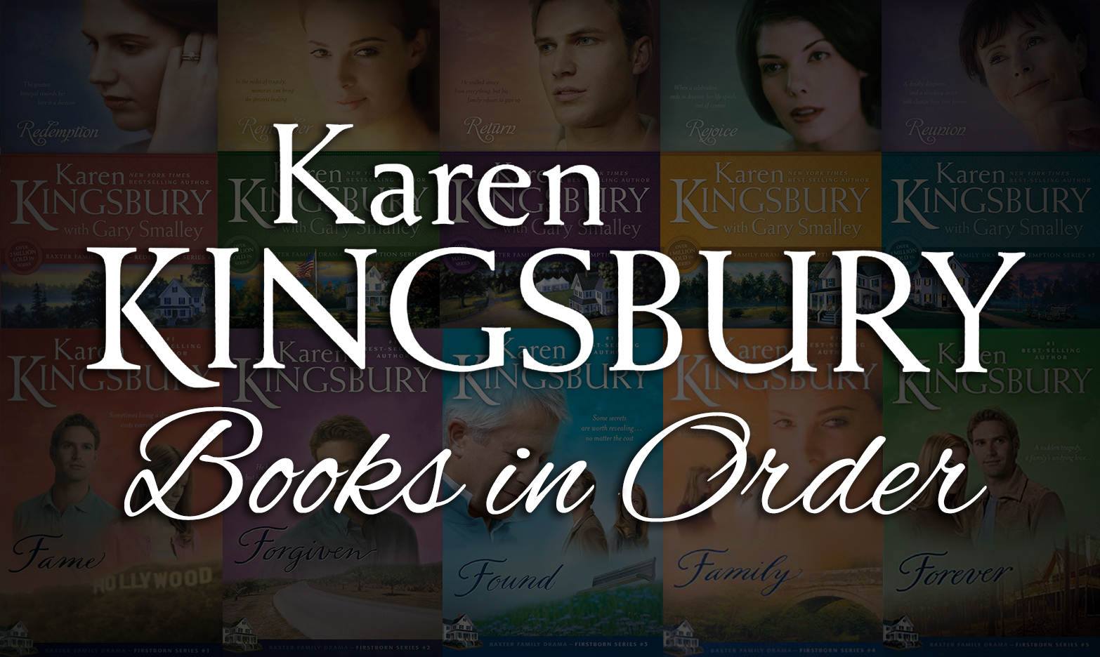 All 100+ Karen Kingsbury Books In Order | Ultimate Guide inside Karen Kingsbury Books In Order Printable List