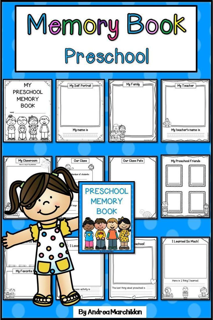 Birthday Memory Book Template intended for Preschool Memory Book Printable Free