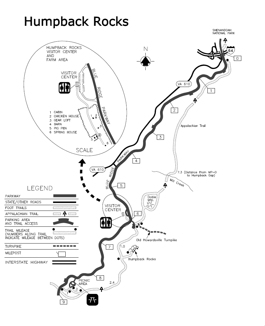 Blue Ridge Parkway Maps | Npmaps: Free National Park Maps within Blue Ridge Parkway Printable Map