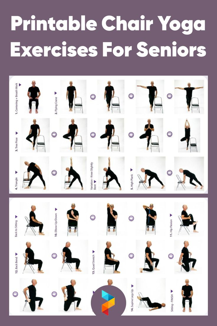 Chair Yoga Exercises For Seniors - 20 Free Pdf Printables | Printablee in Free Printable Chair Yoga For Seniors with Pictures