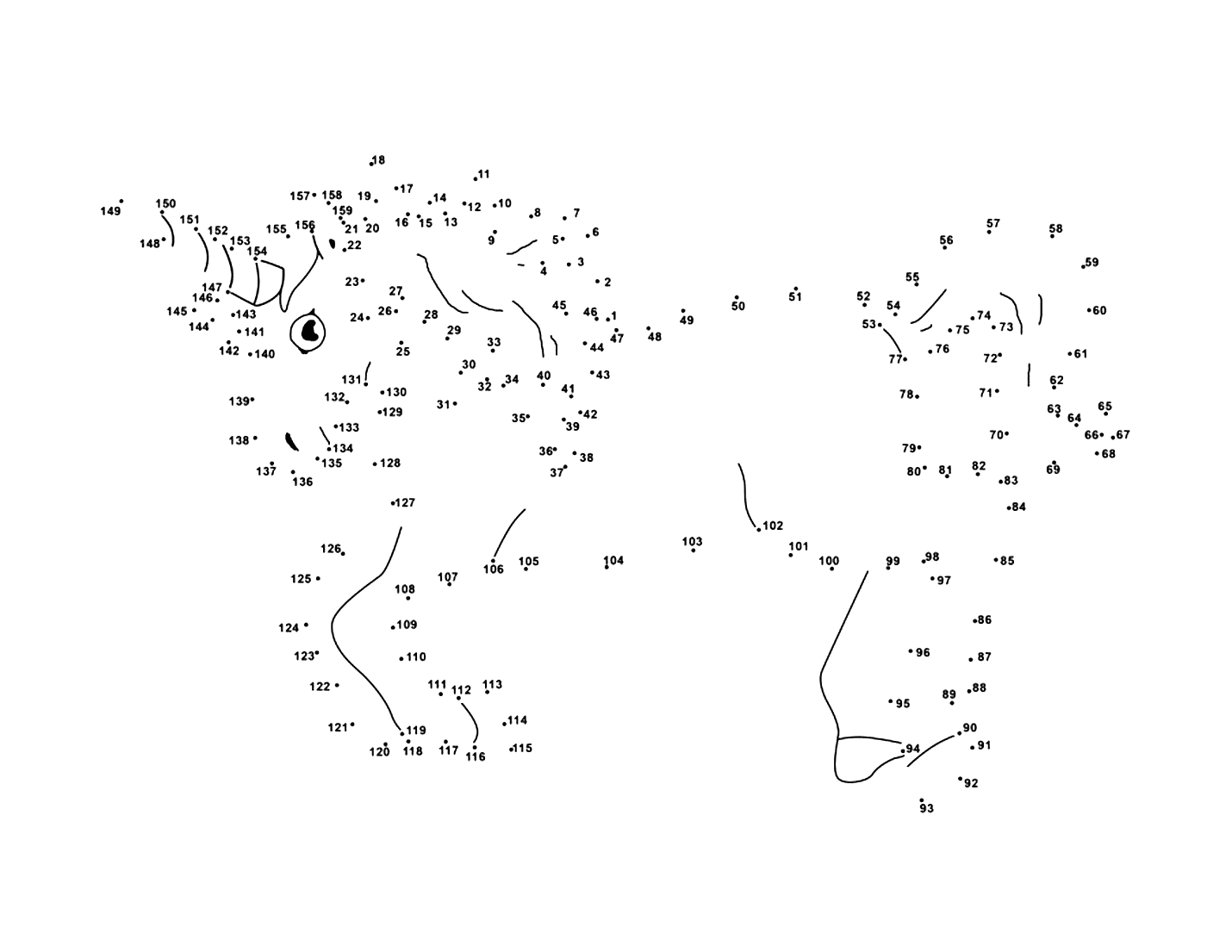 Connect The Dots Printables – Printable Coloring Pages within Dot To Dot For Adults Printables