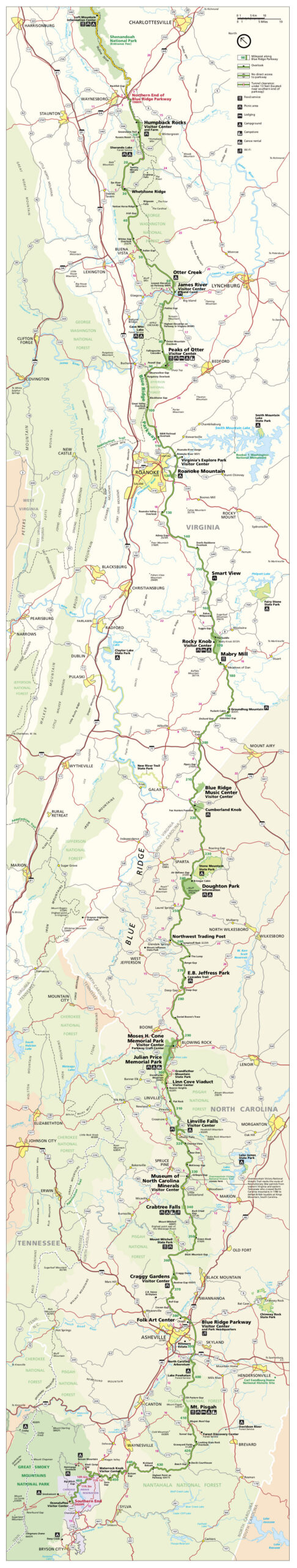 Datei:nps Blue-Ridge-Parkway-Map – Wikipedia pertaining to Blue Ridge Parkway Printable Map