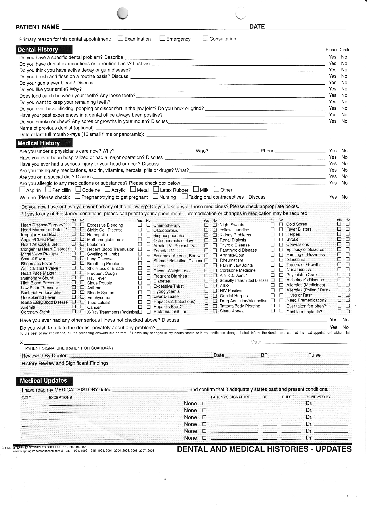 Dentist Mason Oh | Todd K Pieper Dds Family Dentistry for Free Printable New Patient Dental Forms