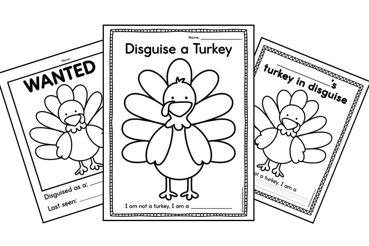 Disguise A Turkey Template (Free Printables) - The Best Ideas For Kids within Disguise A Turkey Template Printable