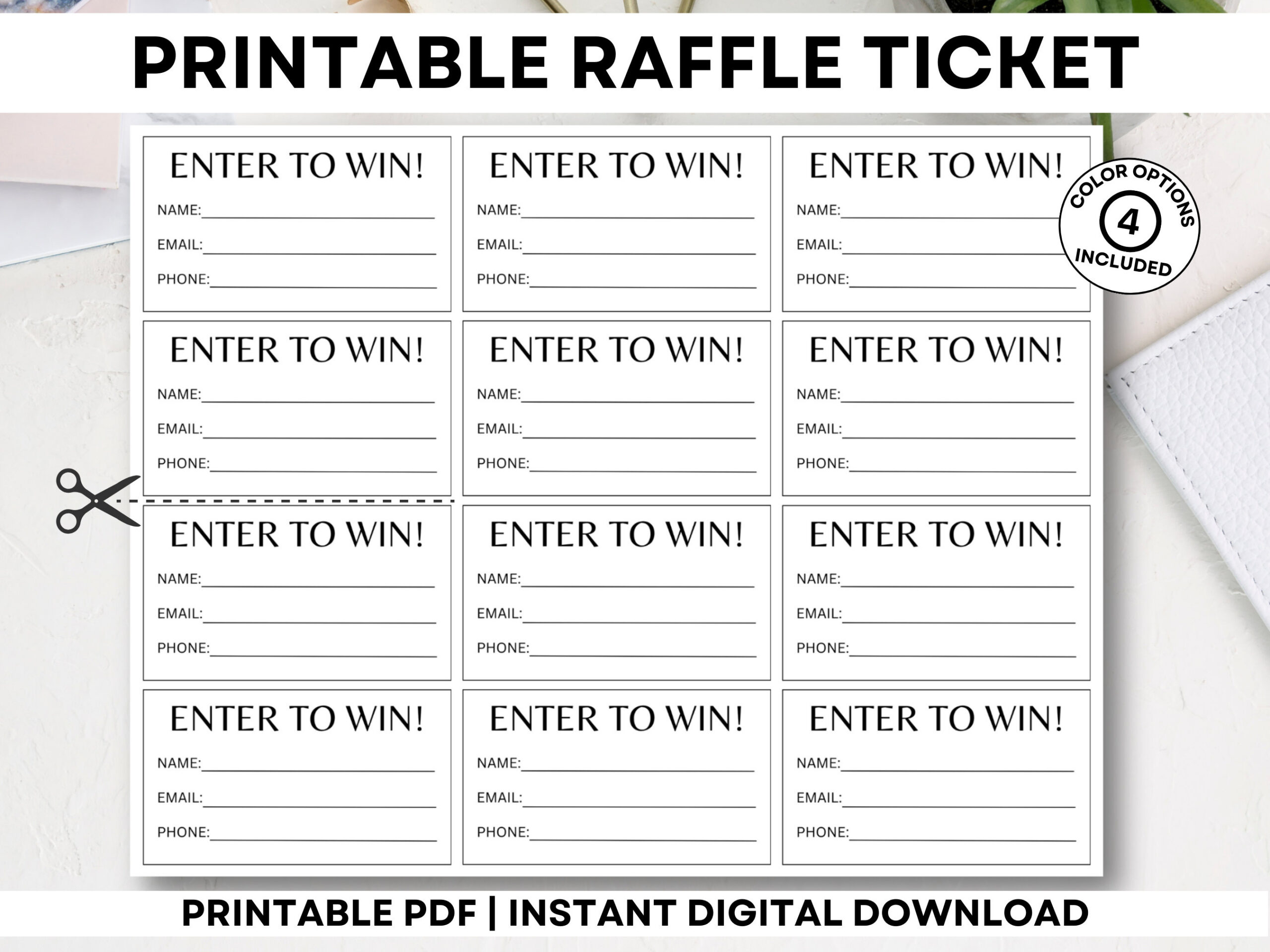 Druckbare Raffle Tickets, Geben Sie Ein, Um Tickets Zu Gewinnen within Free Raffle Ticket Template Printable