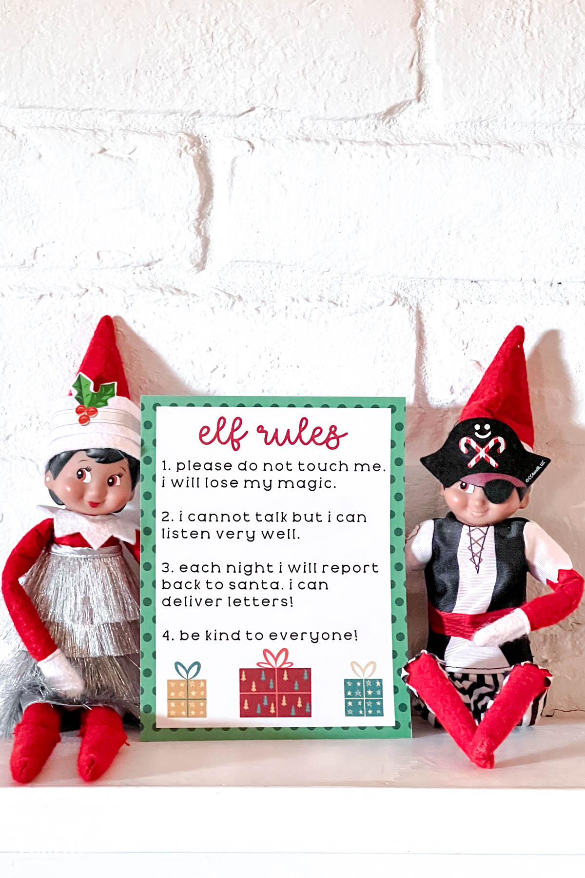 Elf On The Shelf Rules (Free Printable) - The Simple Parent with regard to Elf On The Shelf Book Printable