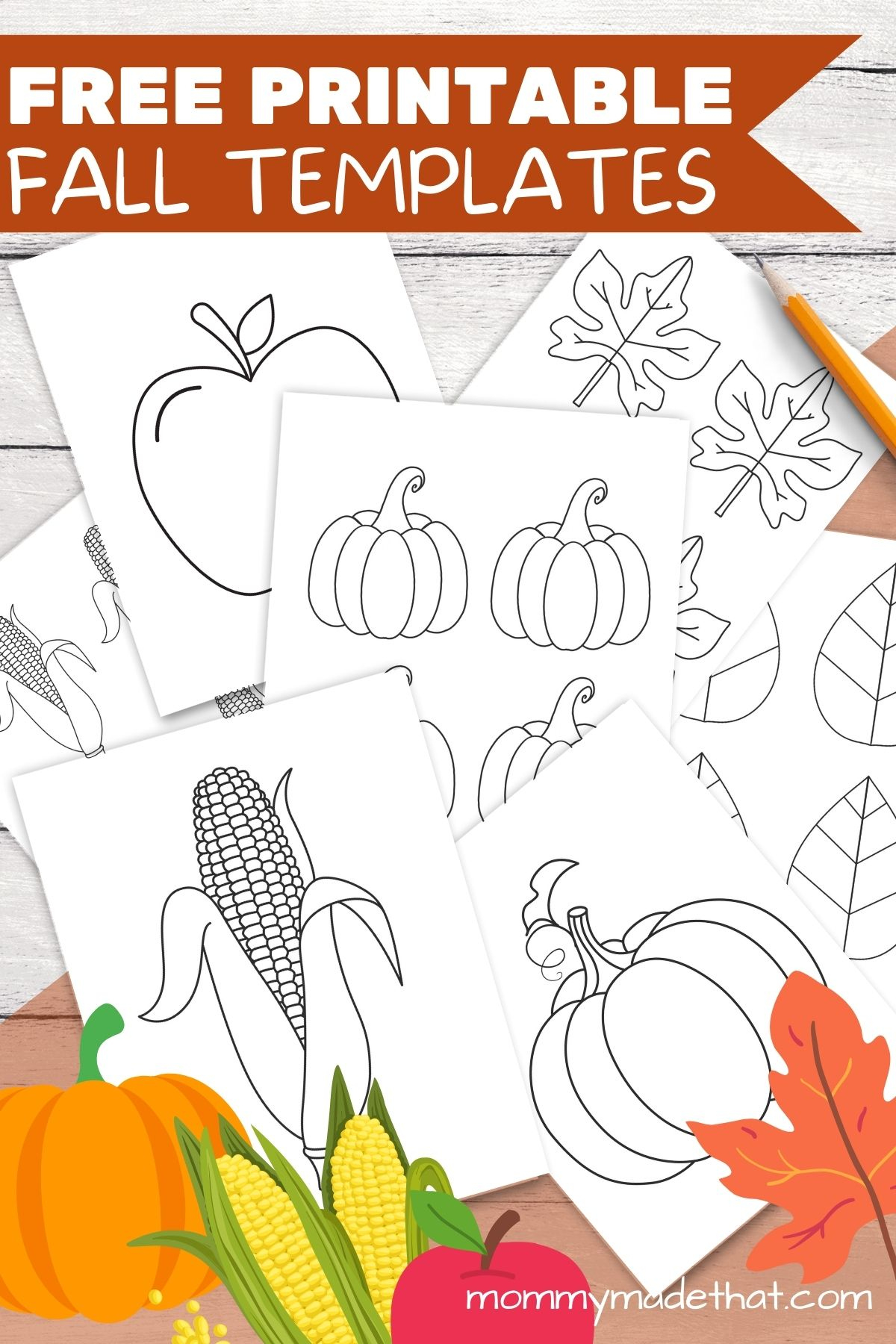 Fall Craft Templates Perfect For Crafts And Activities intended for Free Printable Fall Craft Templates
