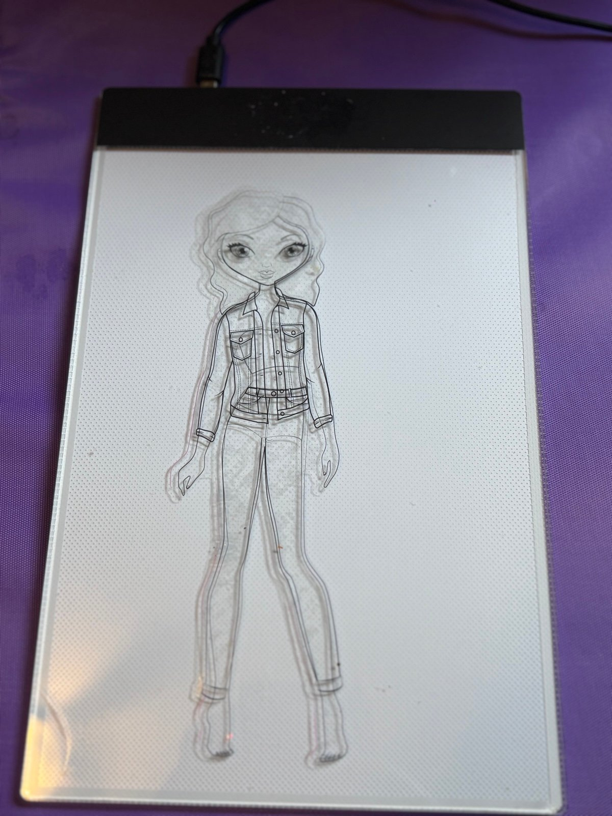 Fashion Angels Model Printables Fashion Designer Light Up Sketch Pad within Fashion Angels Sketch Portfolio Printable Pages