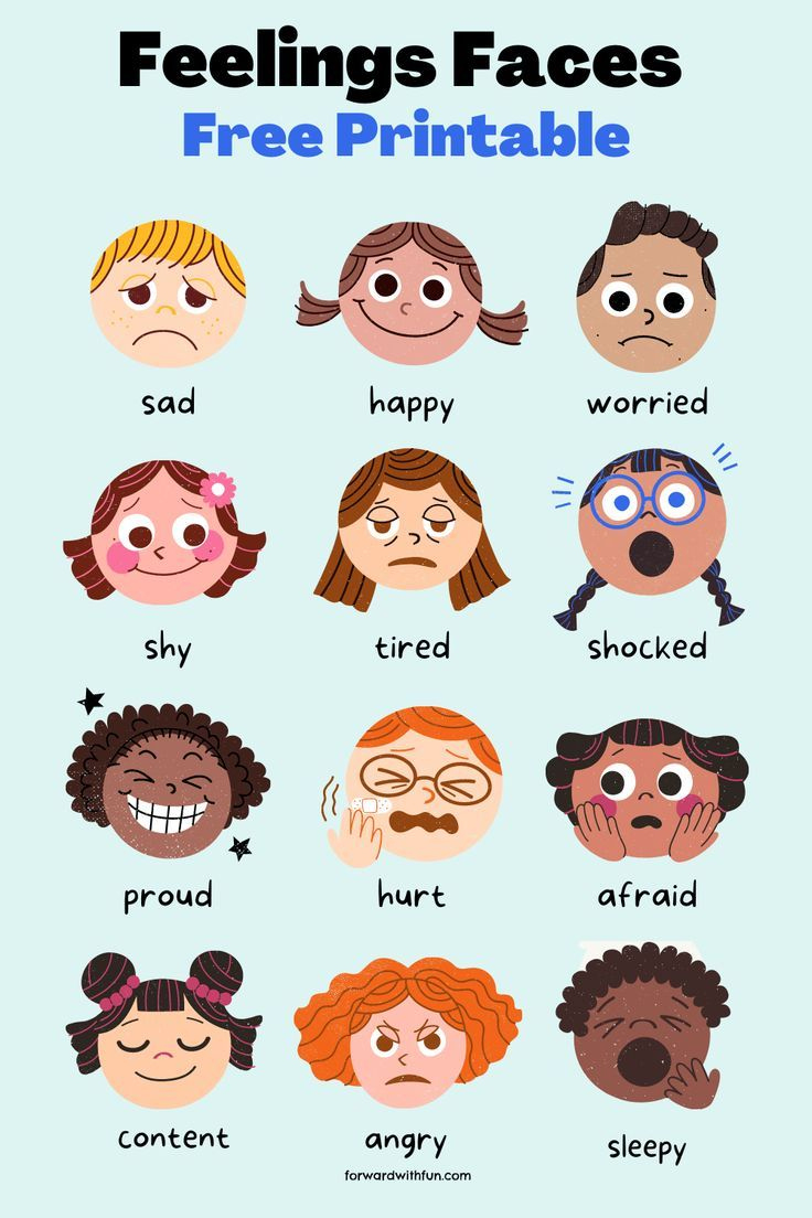 Feelings Faces Activity | Social Emotional Learning with regard to Free Printable Emotion Faces For Preschool