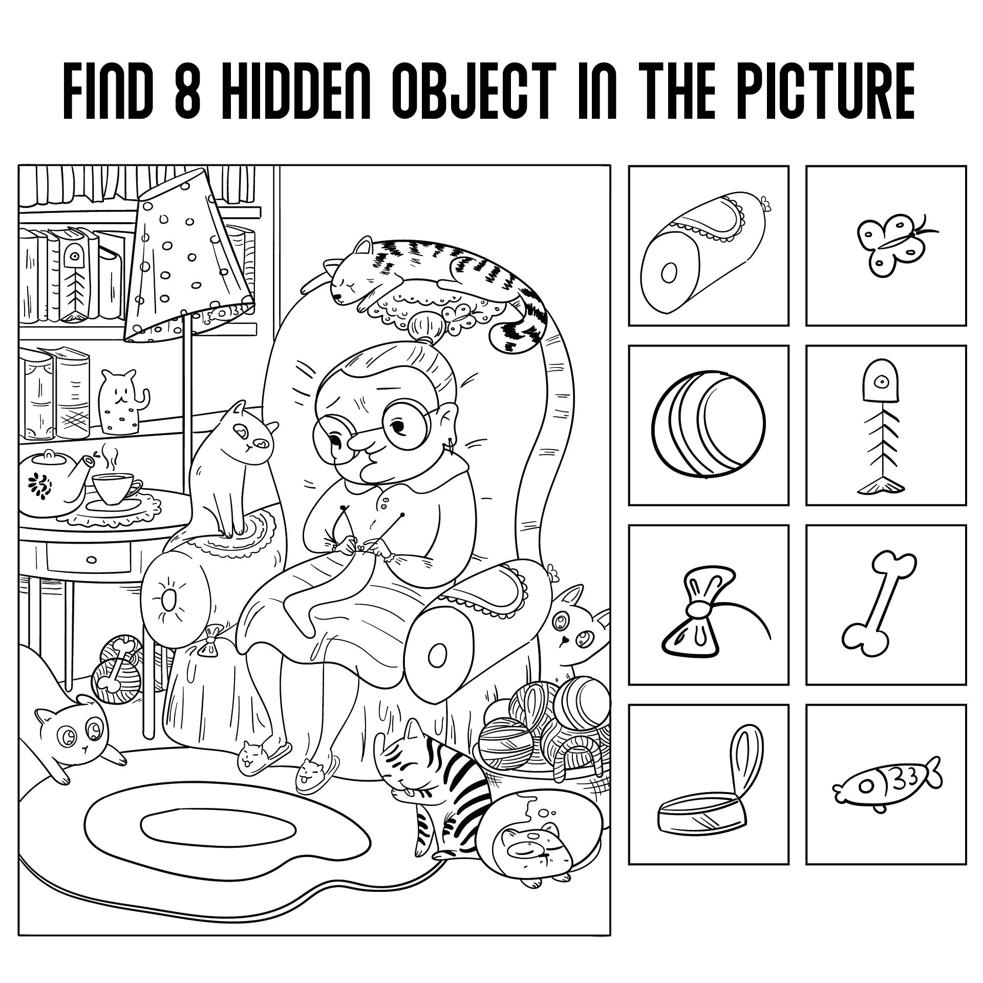 Find The Picture In The Picture Printables - Printable Bingo Cards pertaining to Printable Find The Hidden Objects