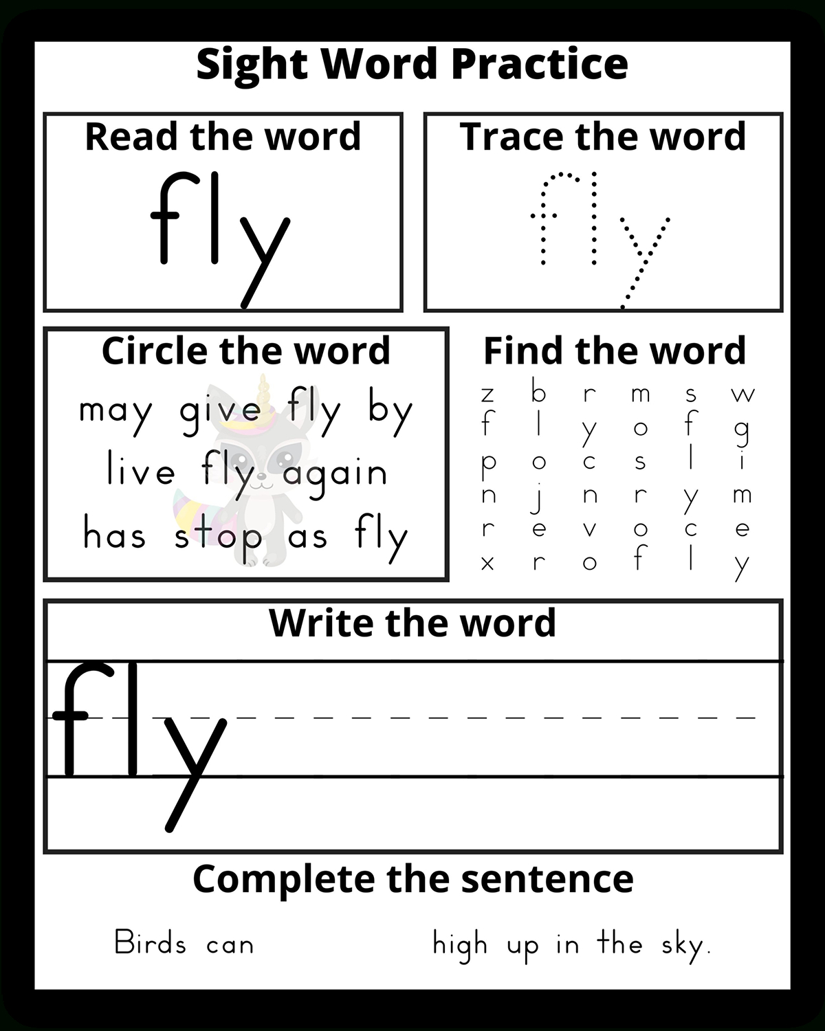 First Grade Dolch Sight Words Practice - Extreme Couponing Mom intended for First Grade Sight Words Printable