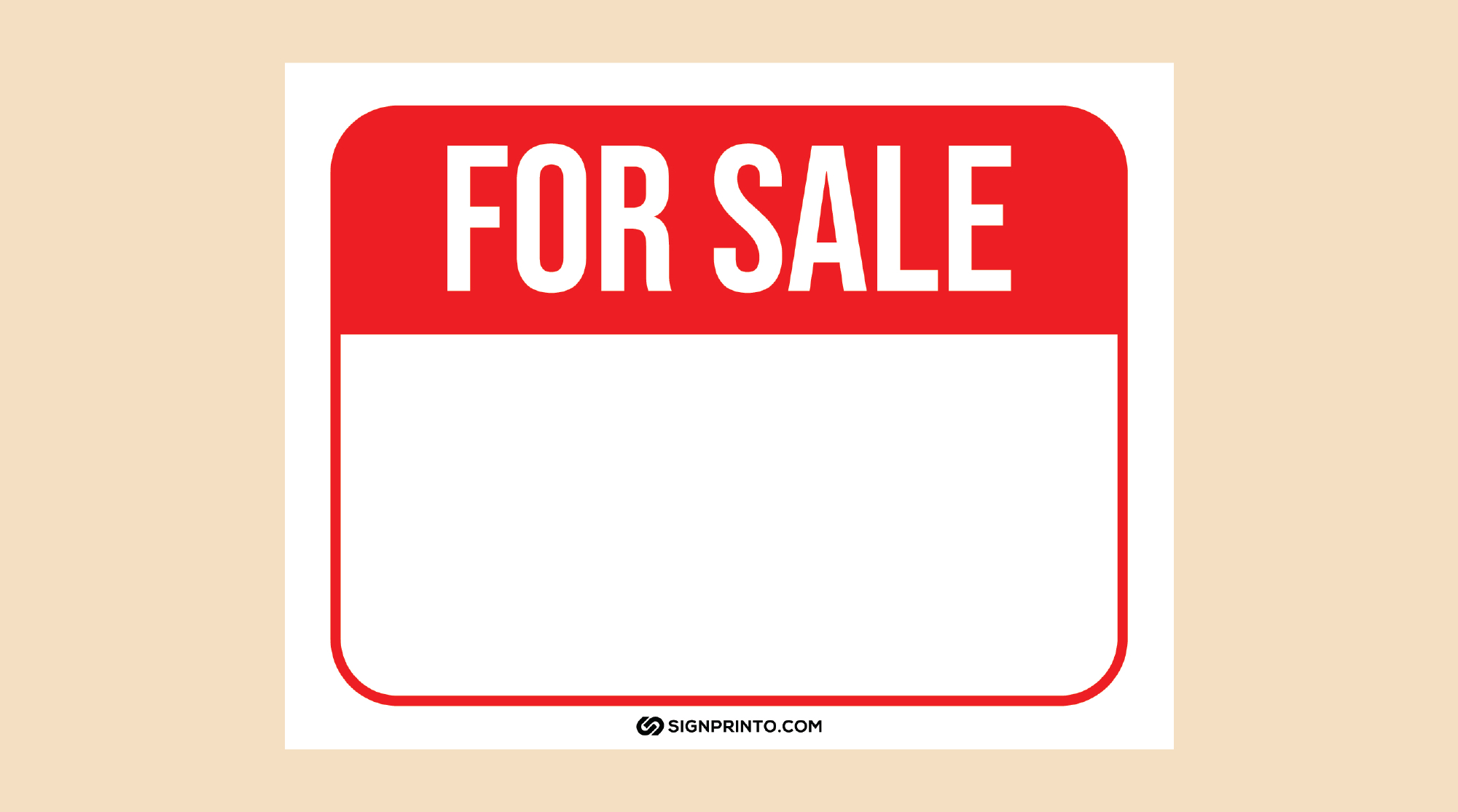 For Sale Sign Free Printable Pdf with regard to Free Printable For Sale Sign