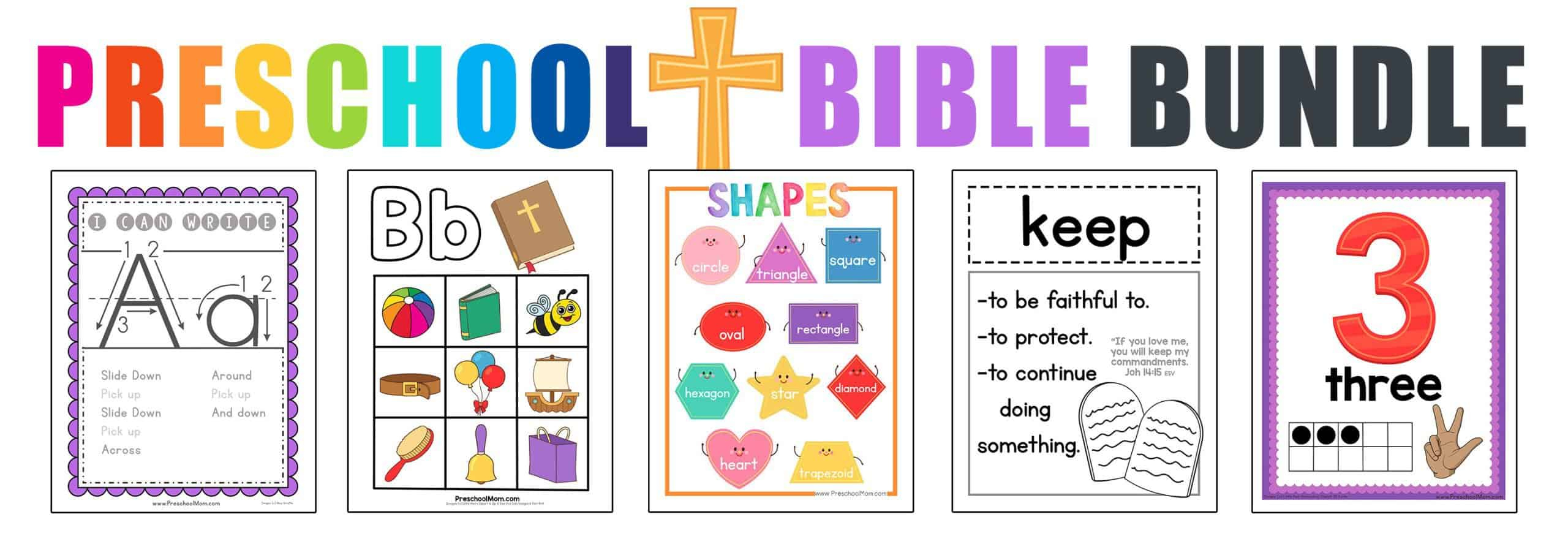 Free Bible Story Minibooks - Christian Preschool Printables regarding Free Printable Bible Stories For Preschoolers