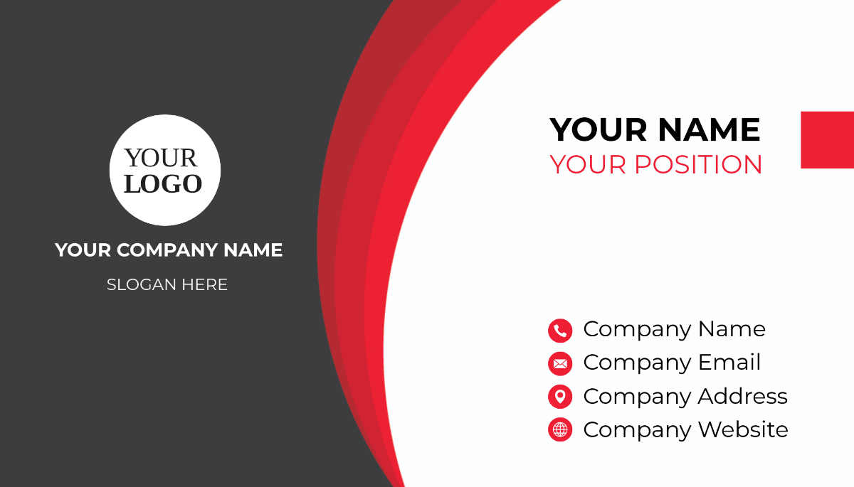 Free Business Card Templates, Editable And Printable inside Free Printable Business Cards Online