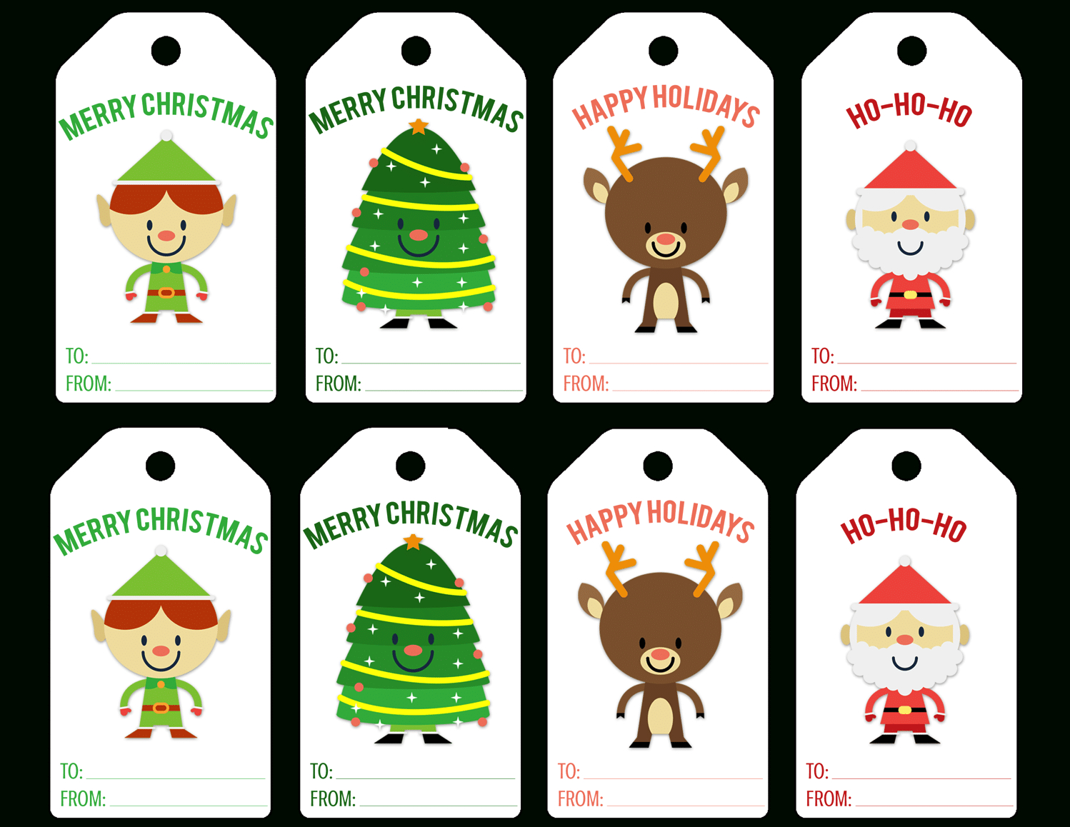 Free Christmas Gift Tag Printable • Really, Are You Serious? within Free Printable Christmas Tags