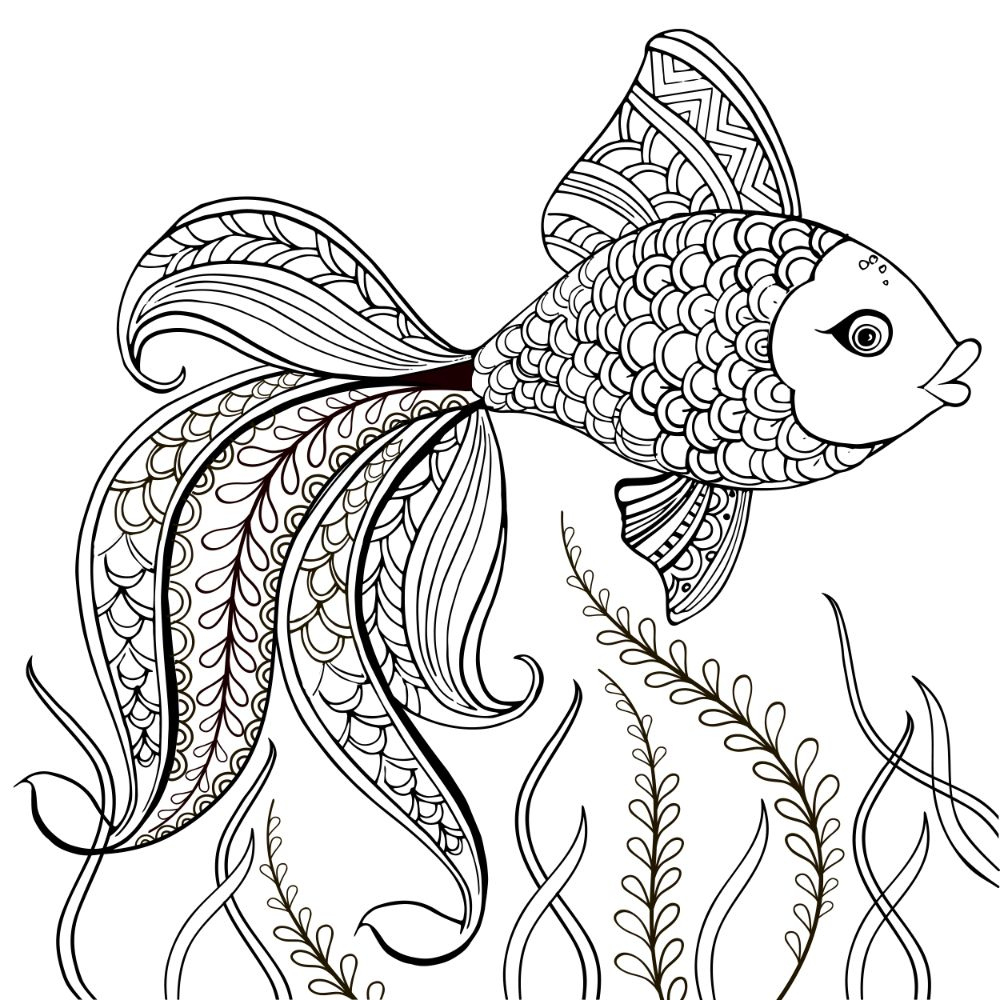 Free Fish Coloring Pages For Download (Printable Pdf) with regard to Free Printable Pictures Of Fish