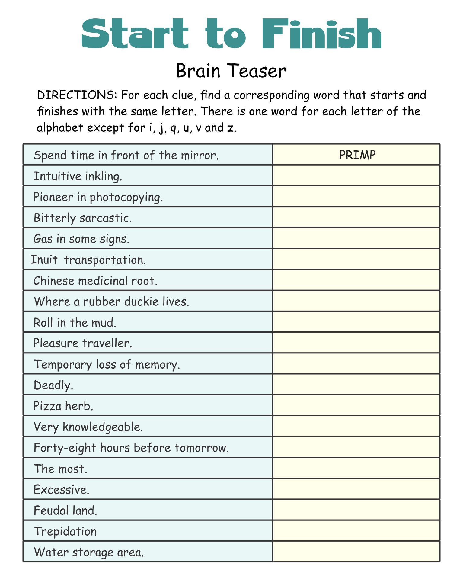 Free Free Cognitive Worksheet, Download Free Free Cognitive in Free Printable Cognitive Worksheets For Adults
