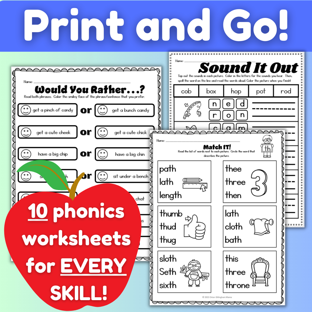 Free Orton Gillingham Worksheet, Download Free Orton Gillingham regarding Free Printable Orton Gillingham Worksheets