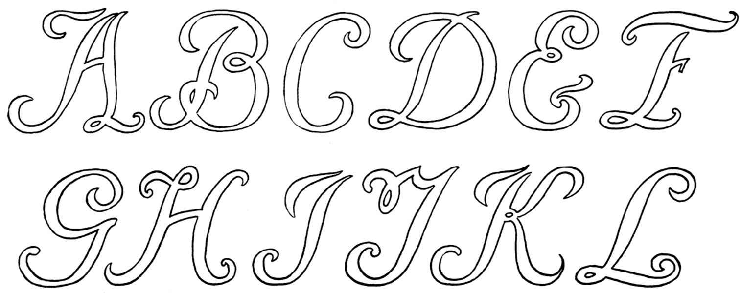Free Pattern Friday — Vintage Monogram Letters – Q Is For Quilter pertaining to Traceable Printable Hand Embroidery Letters Patterns Free
