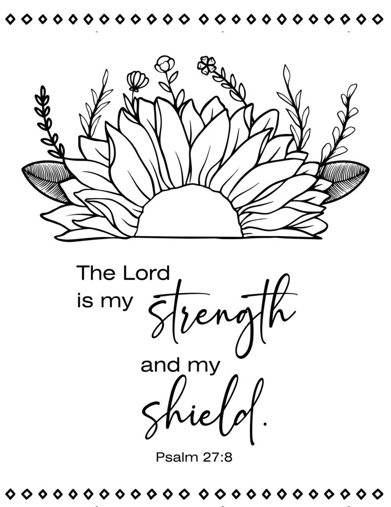 Free Printable Bible Verse Coloring Pages - Out Upon The Waters in Free Bible Printables For Adults
