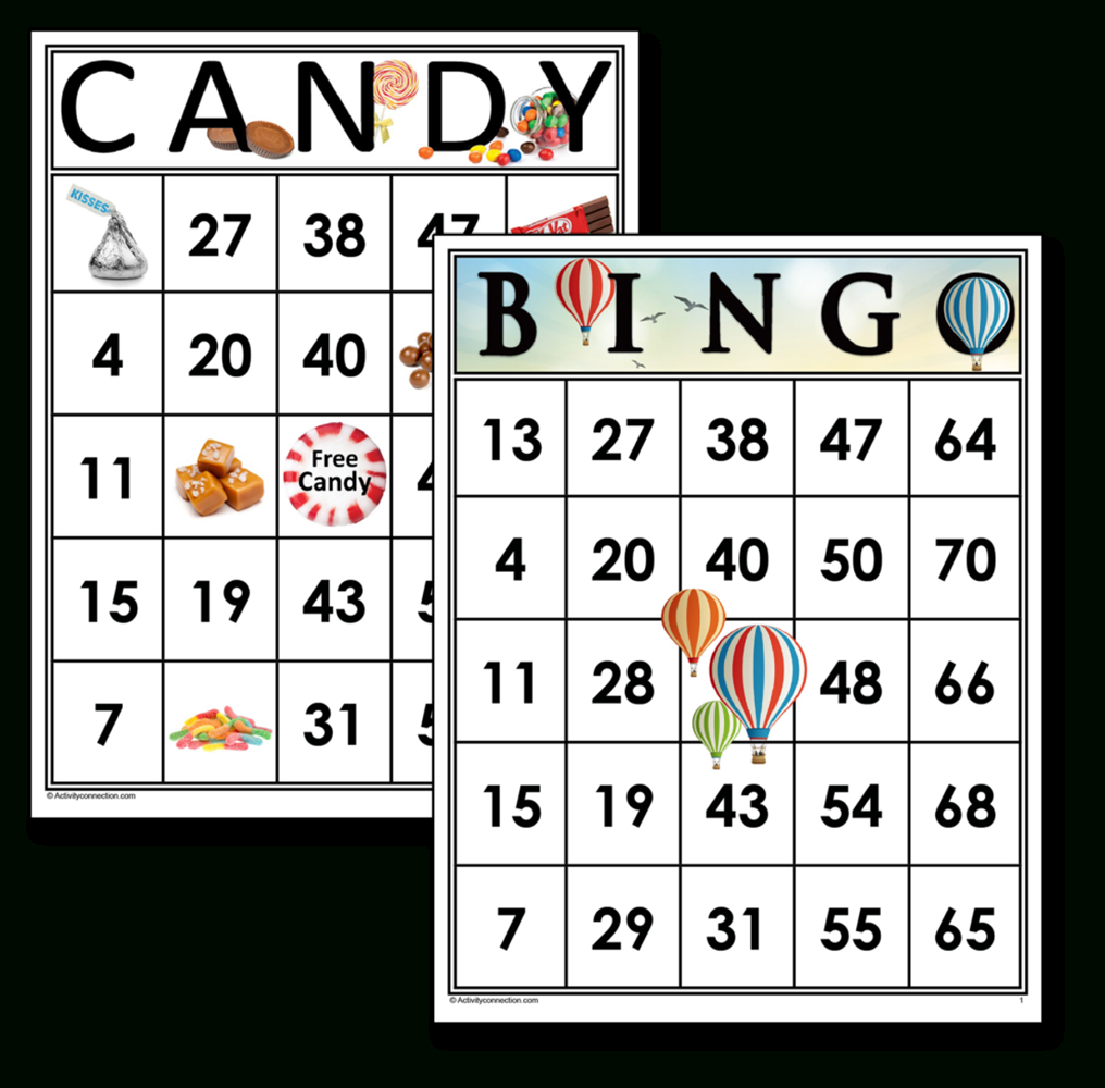 Free Printable Bingo Cards - Activity Connection for Free Printable Bingo Cards