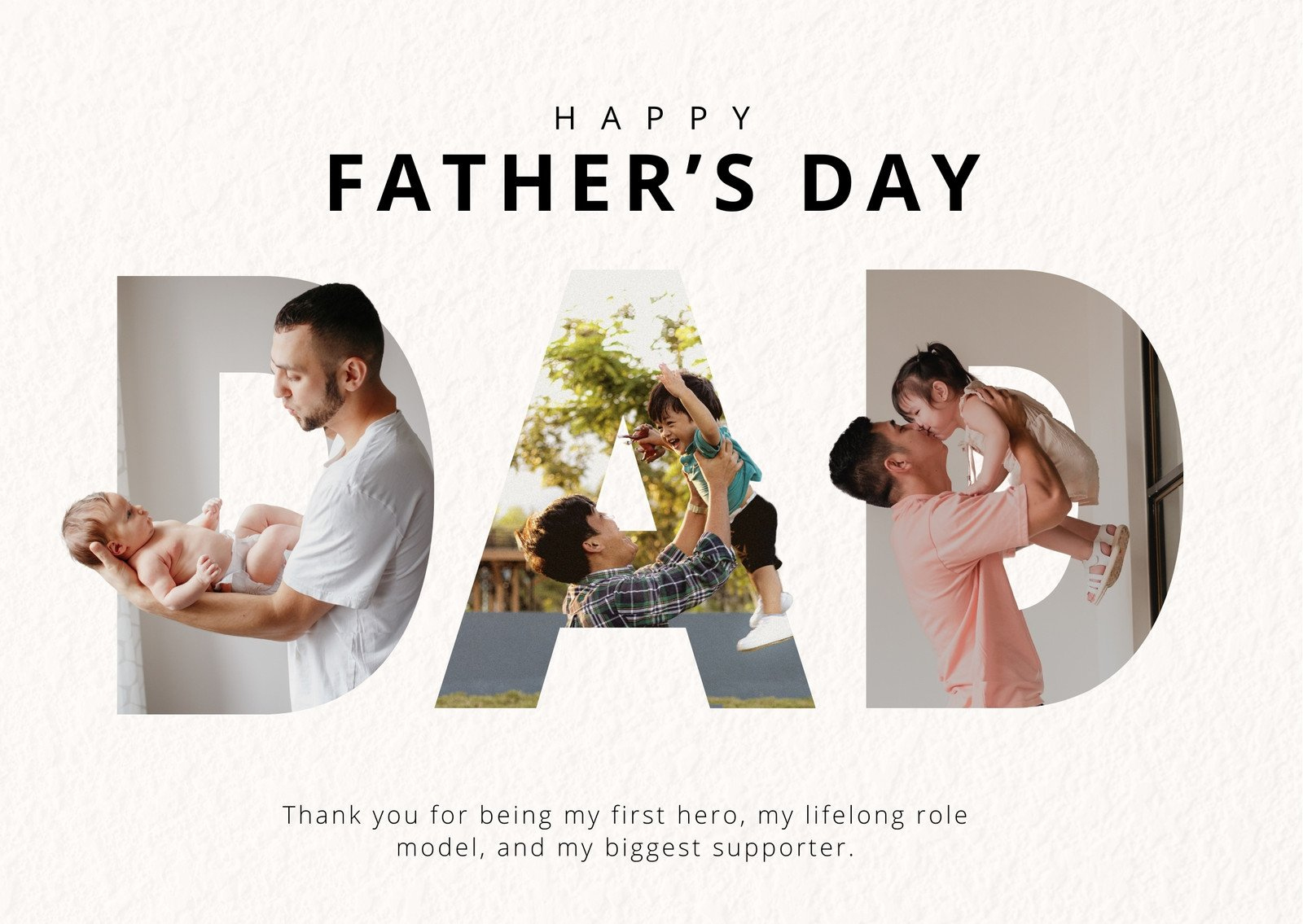 Free, Printable Father'S Day Card Templates To Personalize | Canva in Printable Free Father'S Day Cards