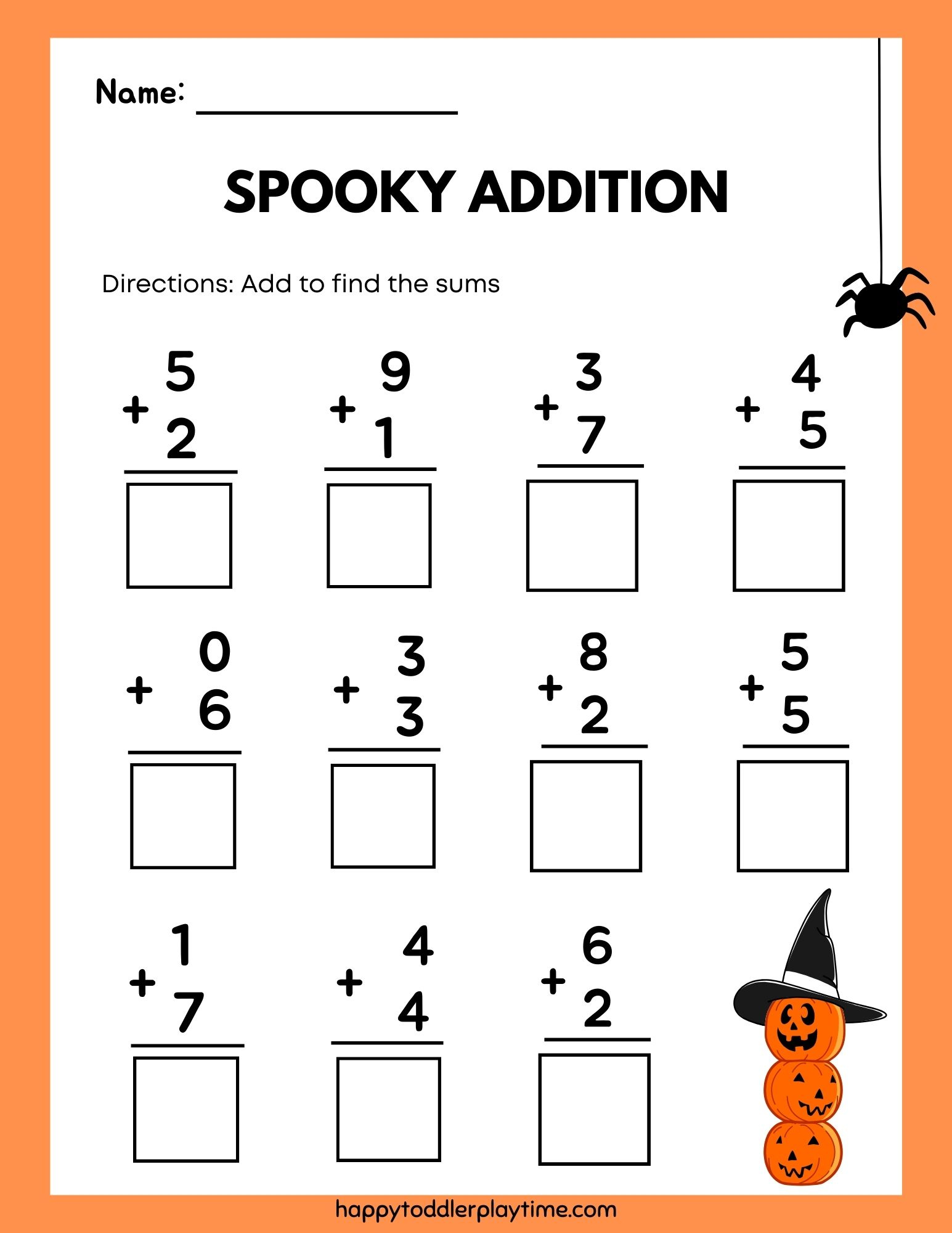 Free Printable Kindergarten Counting Worksheets - Happy Toddler throughout Printable Worksheets For Kindergarten