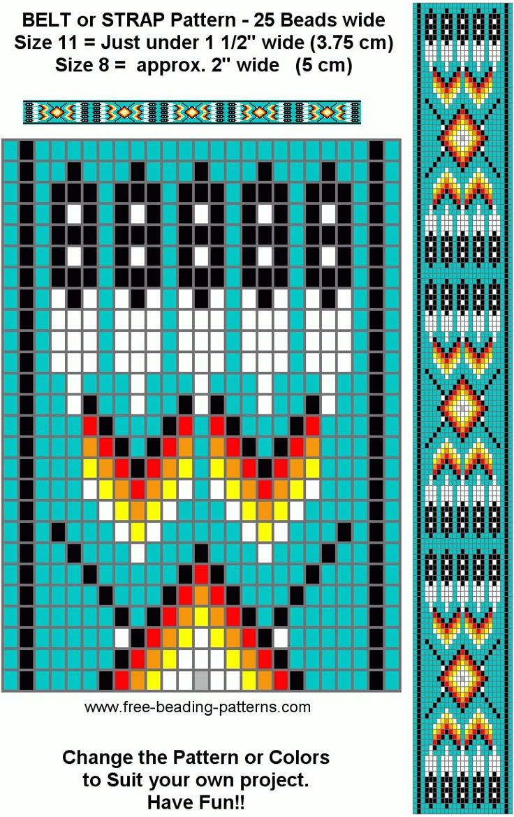 Free Printable Native American Beading Patterns - Free Printable pertaining to Printable Native American Bead Patterns