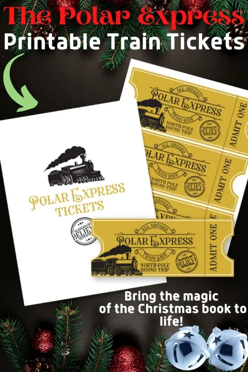 Free Printable Polar Express Train Tickets Pdf within Free Printable Polar Express Tickets