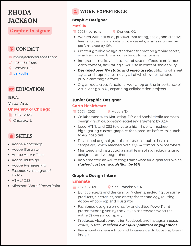 Free Resume Templates [Download &amp;amp; Print] regarding Free Printable Sample Resume Templates