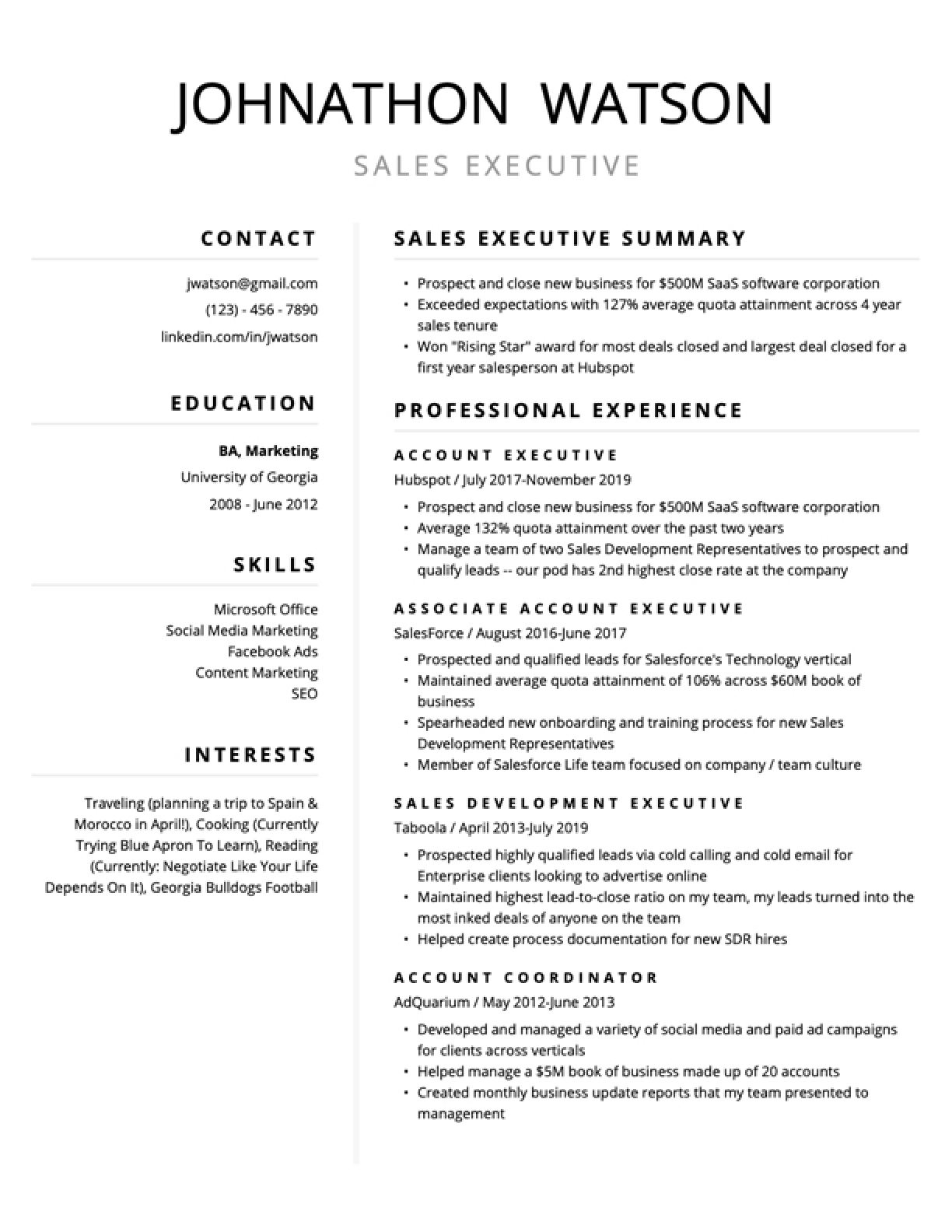 Free Resume Templates For 2025 (Edit &amp; Download) | Resybuild.io intended for Free Printable Resume Templates