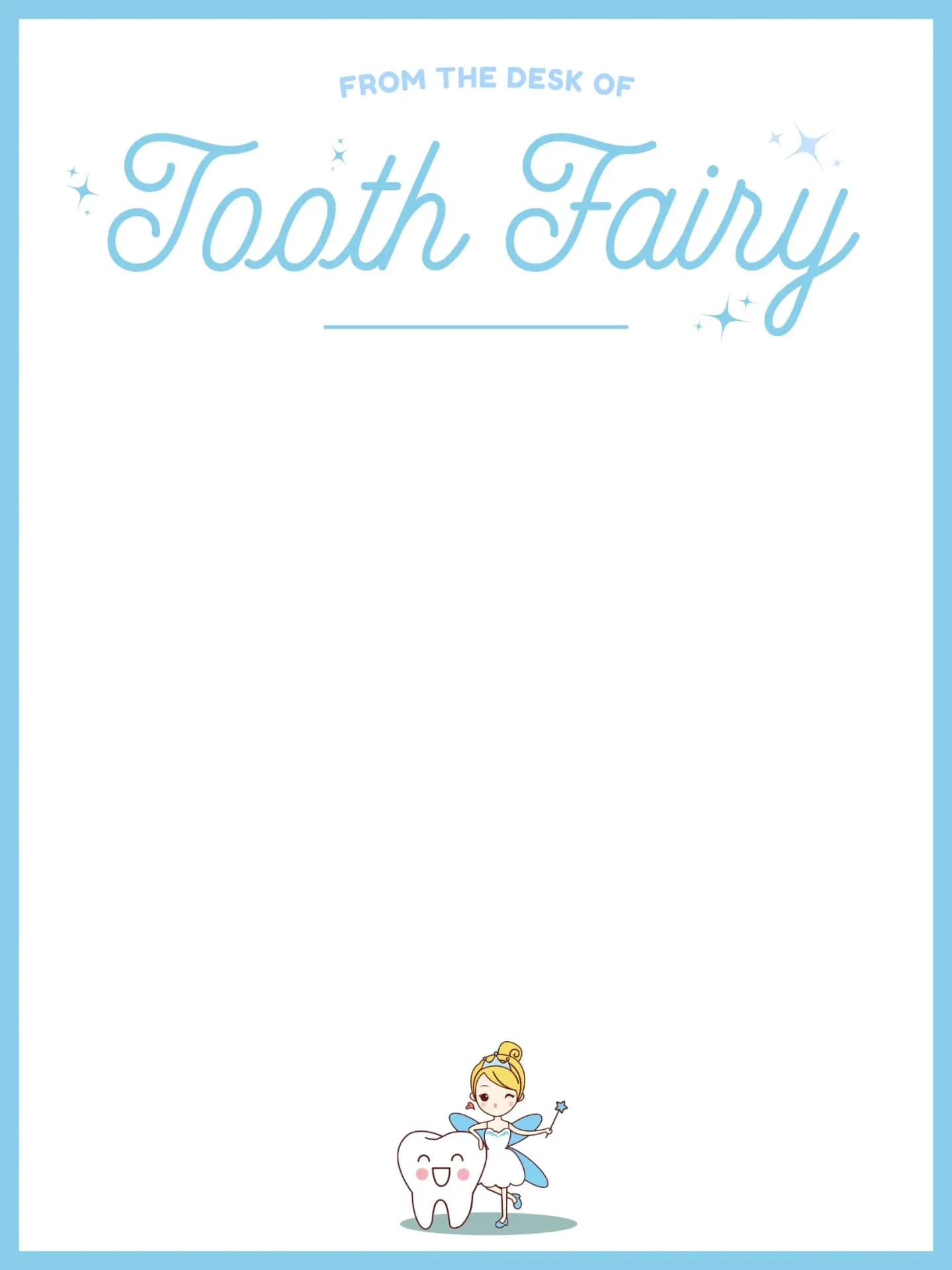 Free Tooth Fairy Letter Generator | Create Magical Letters In Seconds for Free Printable Tooth Fairy Letters