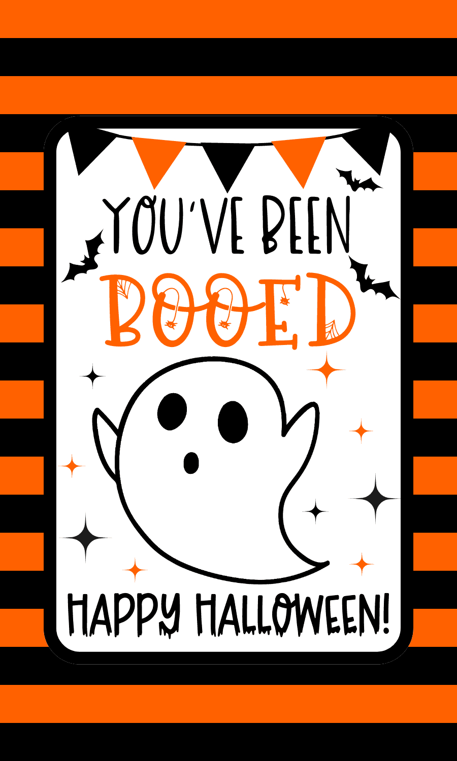 Free You'Ve Been Booed Printable Signs - Prudent Penny Pincher inside Boo Bag Tags Printable Free