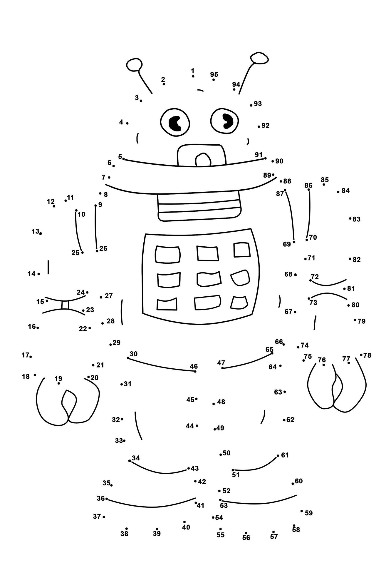 Fun Dot-To-Dot Worksheets For Kindergarten Kids regarding Kindergarten Dot To Dot Printables