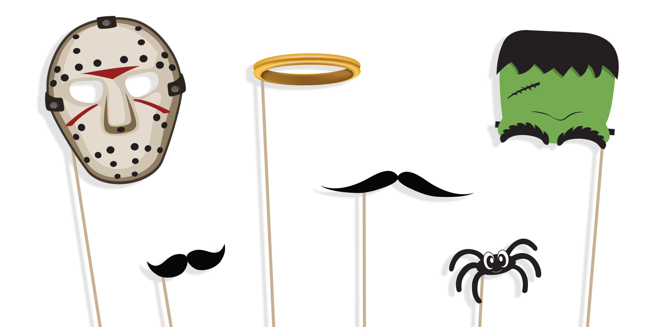Halloween Photo Booth Props [Printables] - Halloweencostumes Blog in Free Printable Photo Booth Props Template