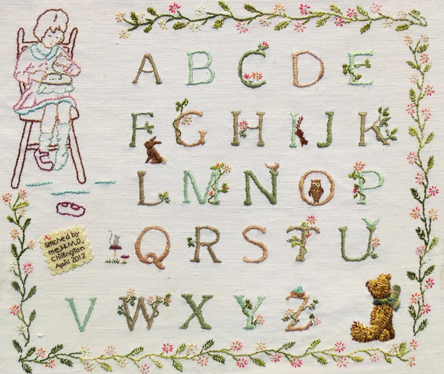 Hand Embroidery Letters Patterns Free - Sewing Pattern Library within Traceable Printable Hand Embroidery Letters Patterns Free