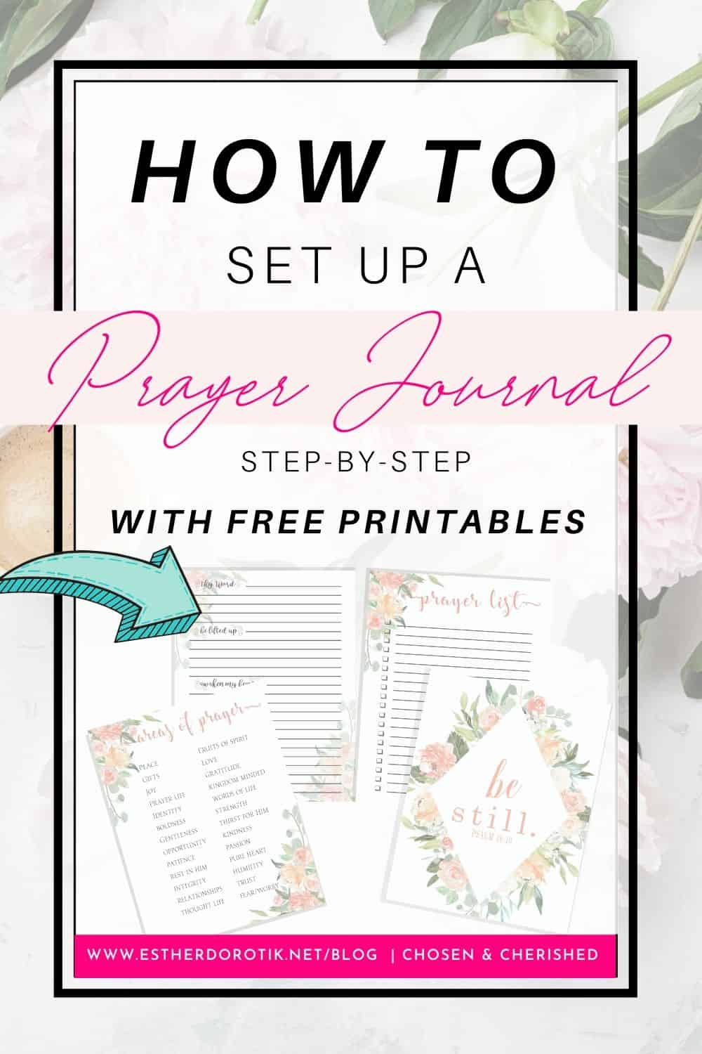 How To Set Up A Prayer Journal | Free Prayer Journal Printables with Free Printable Prayer Journal Template