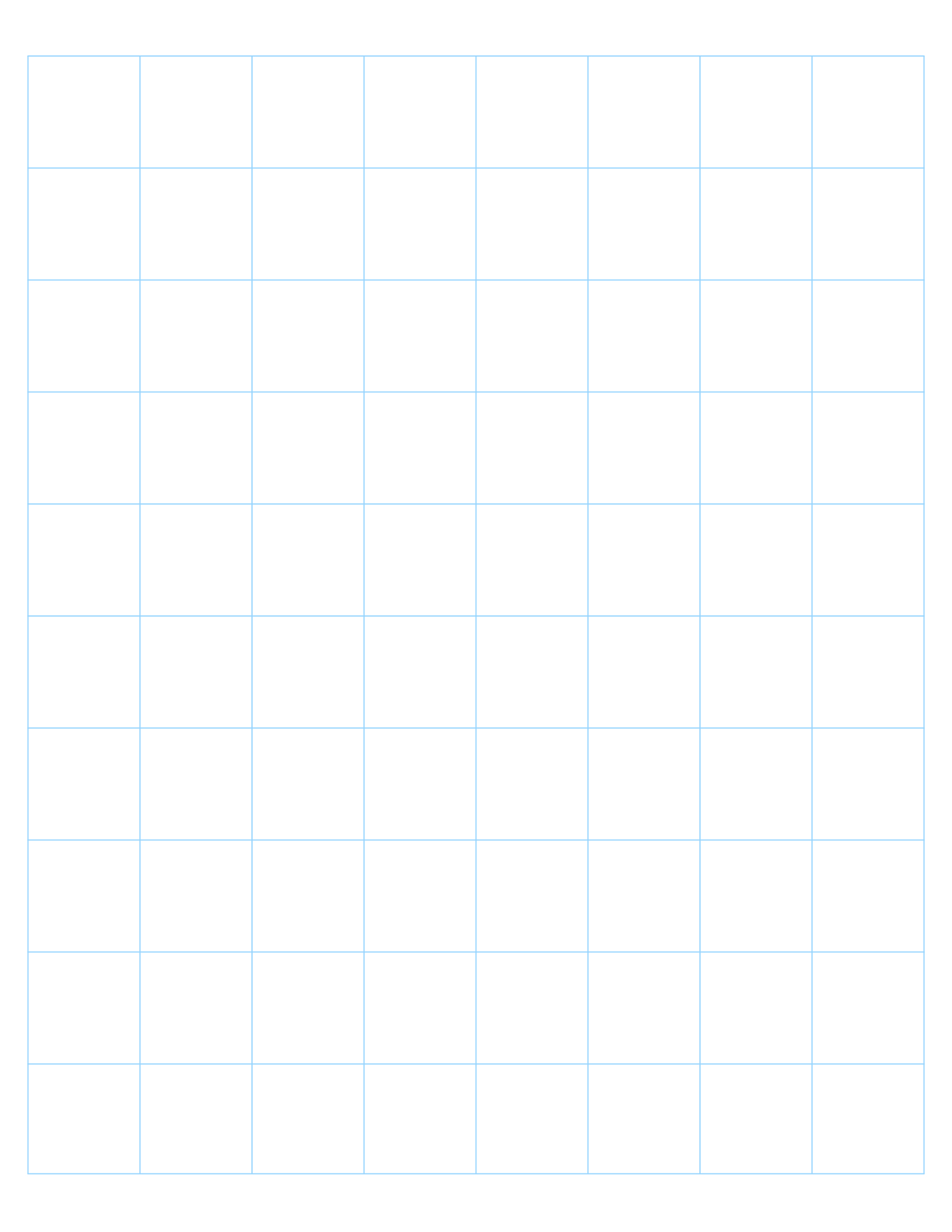 Large Grid Graph Paper | Free Printable inside 1 Inch Printable Graph Paper