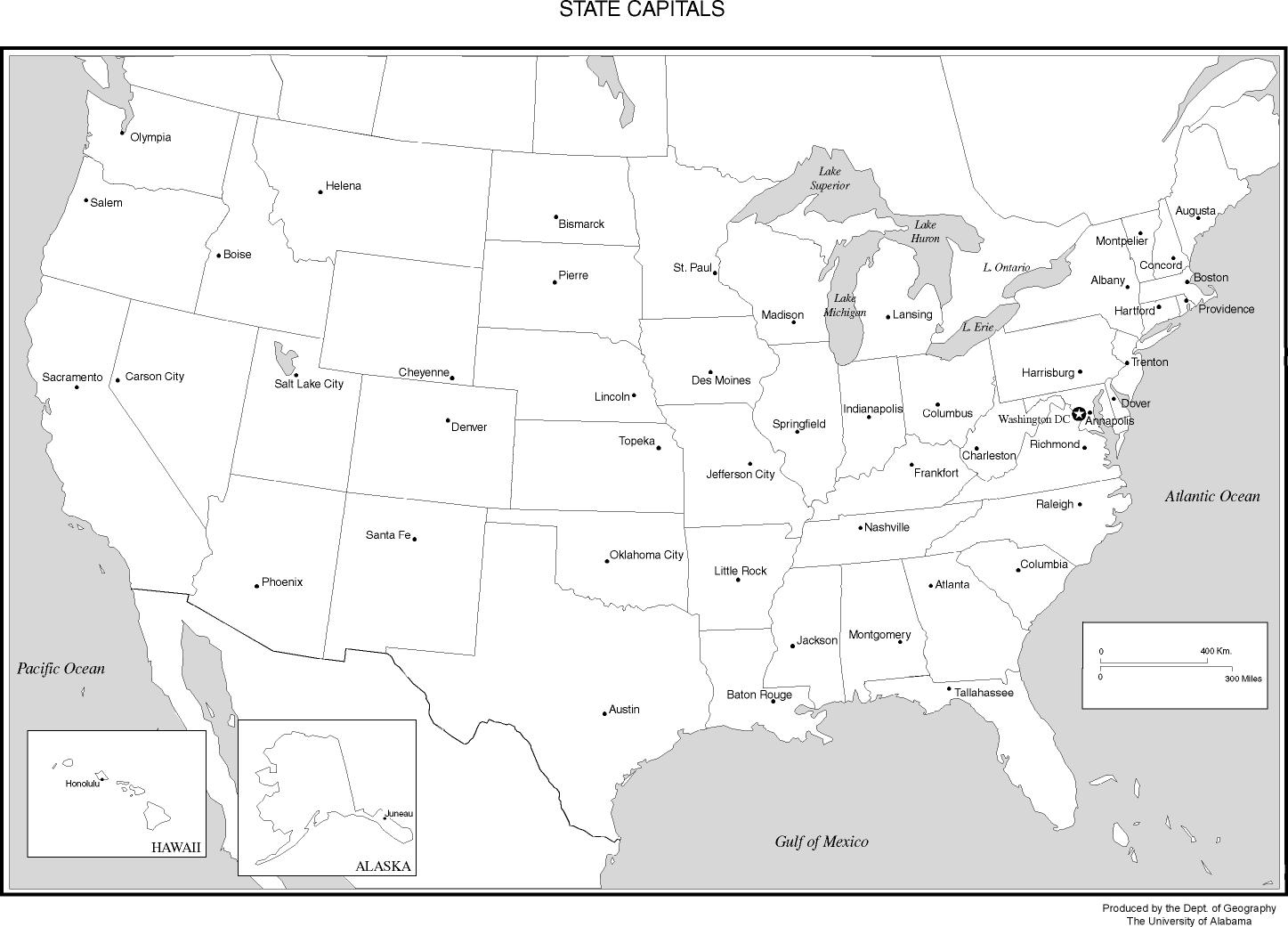 Maps Of The United States with regard to Us Map with Major Cities Printable